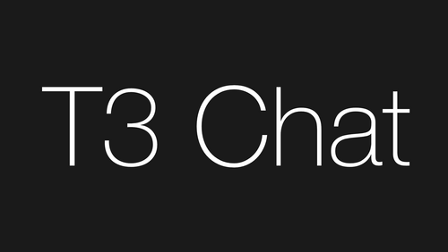T3 Chat (prev. Ping.gg)