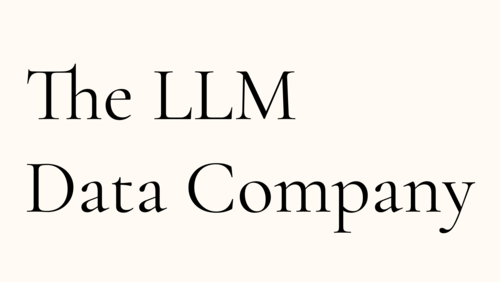The LLM Data Company